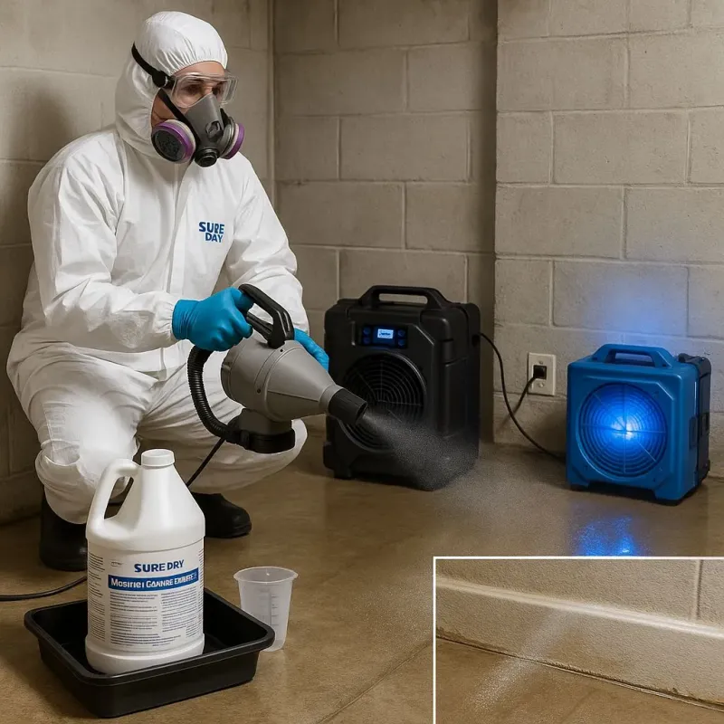 Sanitization and Odor Removal process in Abingdon, VA