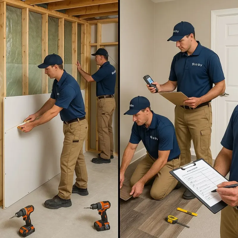 Repairs and Reconstruction process in Abingdon, VA